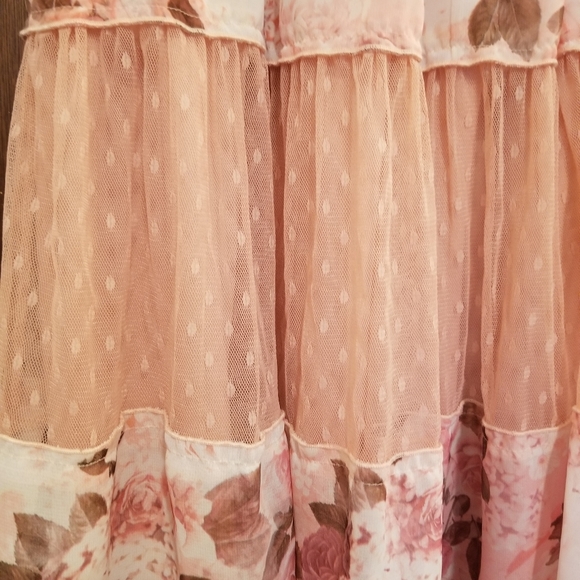 Spring,graduation wedding floral lace dress - Picture 2 of 6